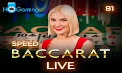 Speed Baccarat live by Evolution — RTP 98.76%
